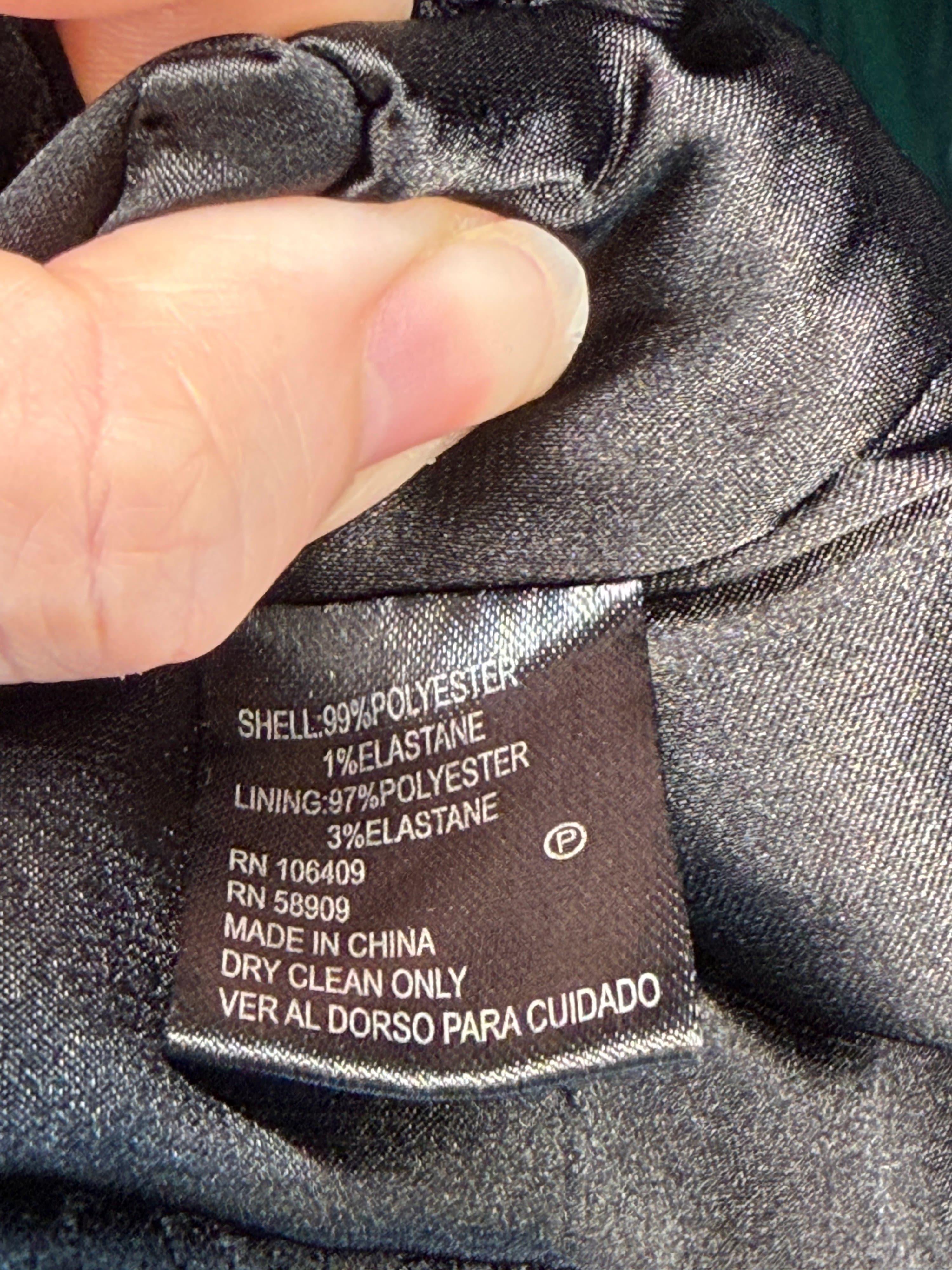 Preston & York Black Floral Blazer Size 14 - Thumbnail 4