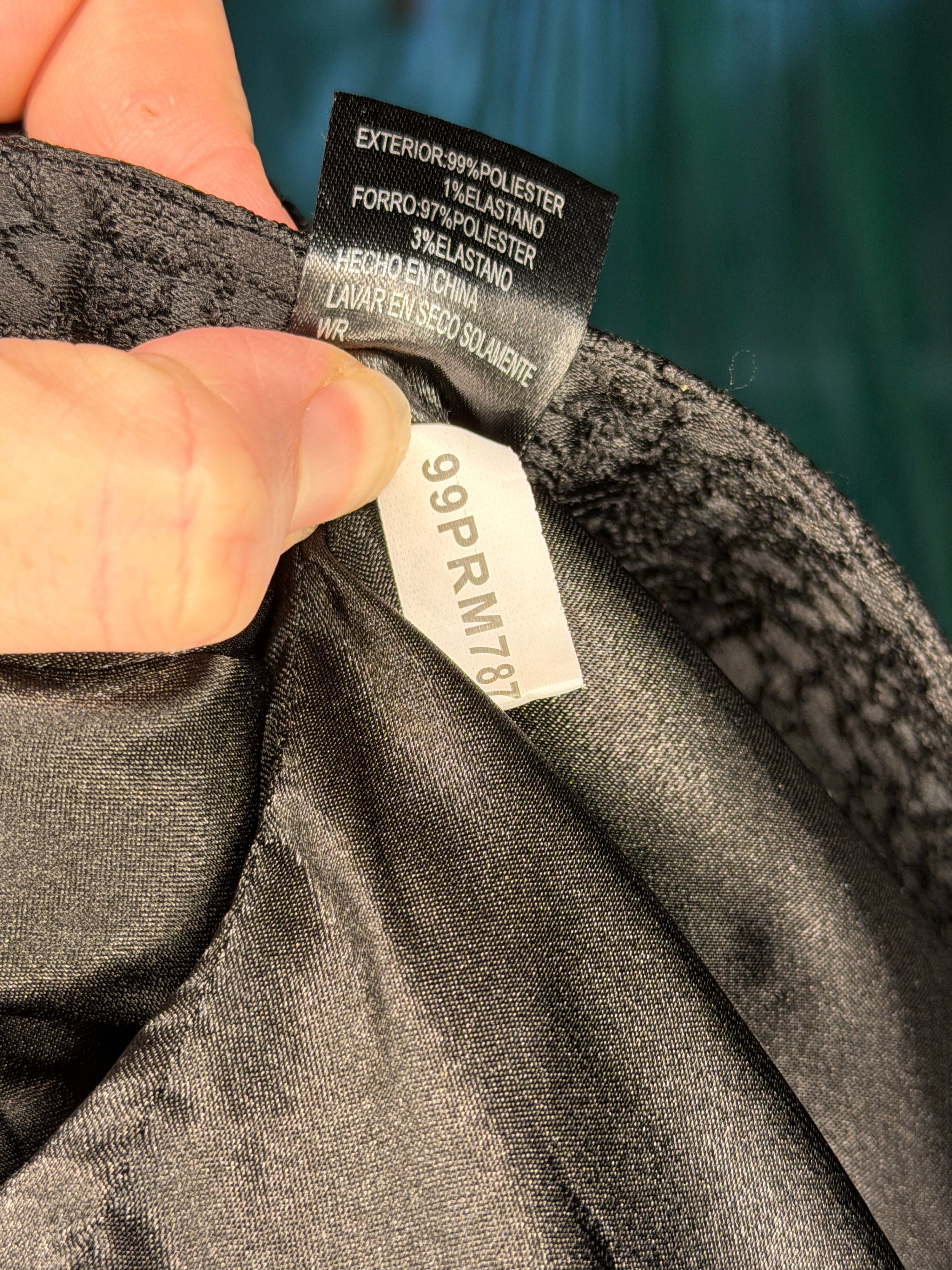 Preston & York Black Floral Blazer Size 14 - Thumbnail 5