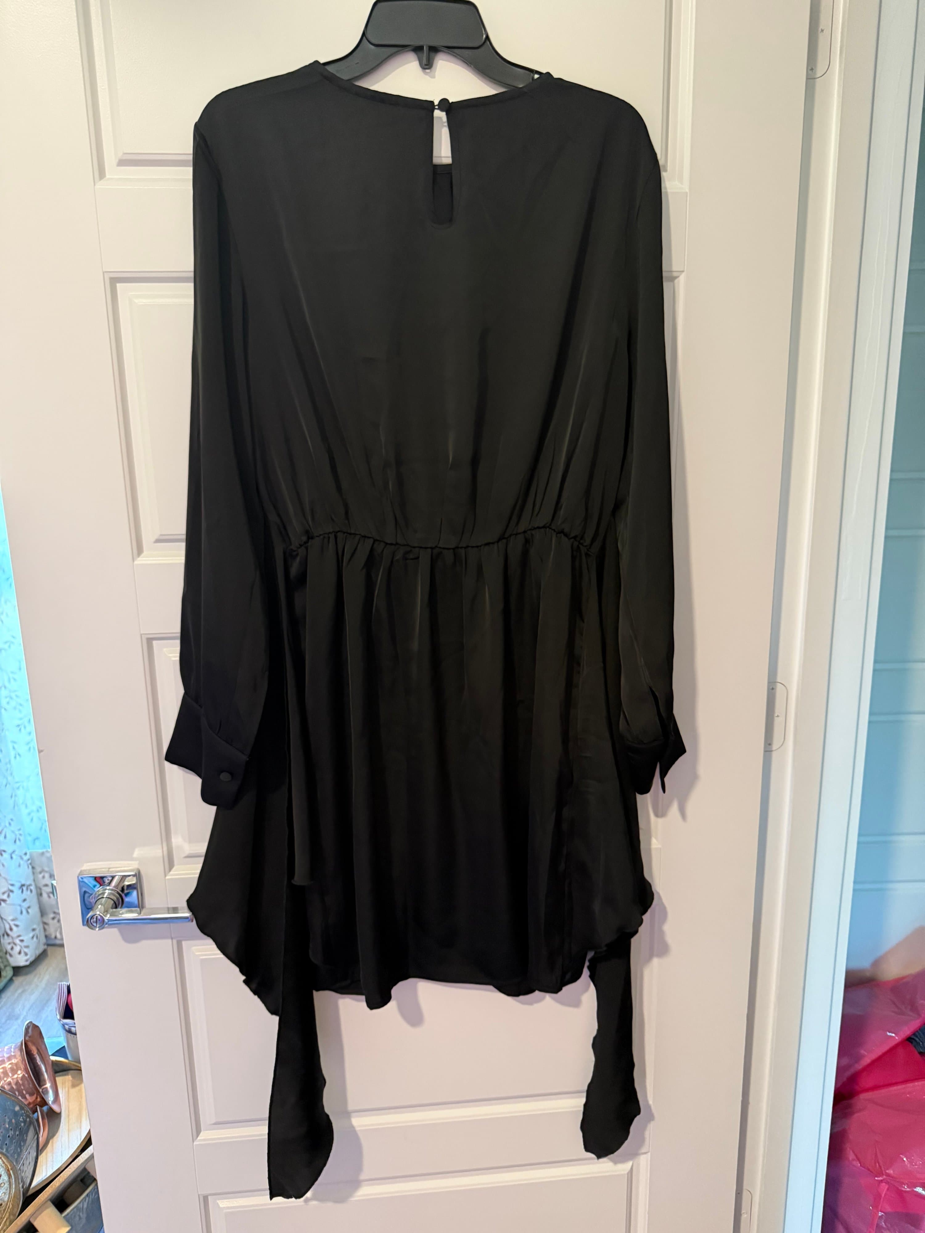 PrettyGarden Black Long Sleeve Dress Size L - Thumbnail 3