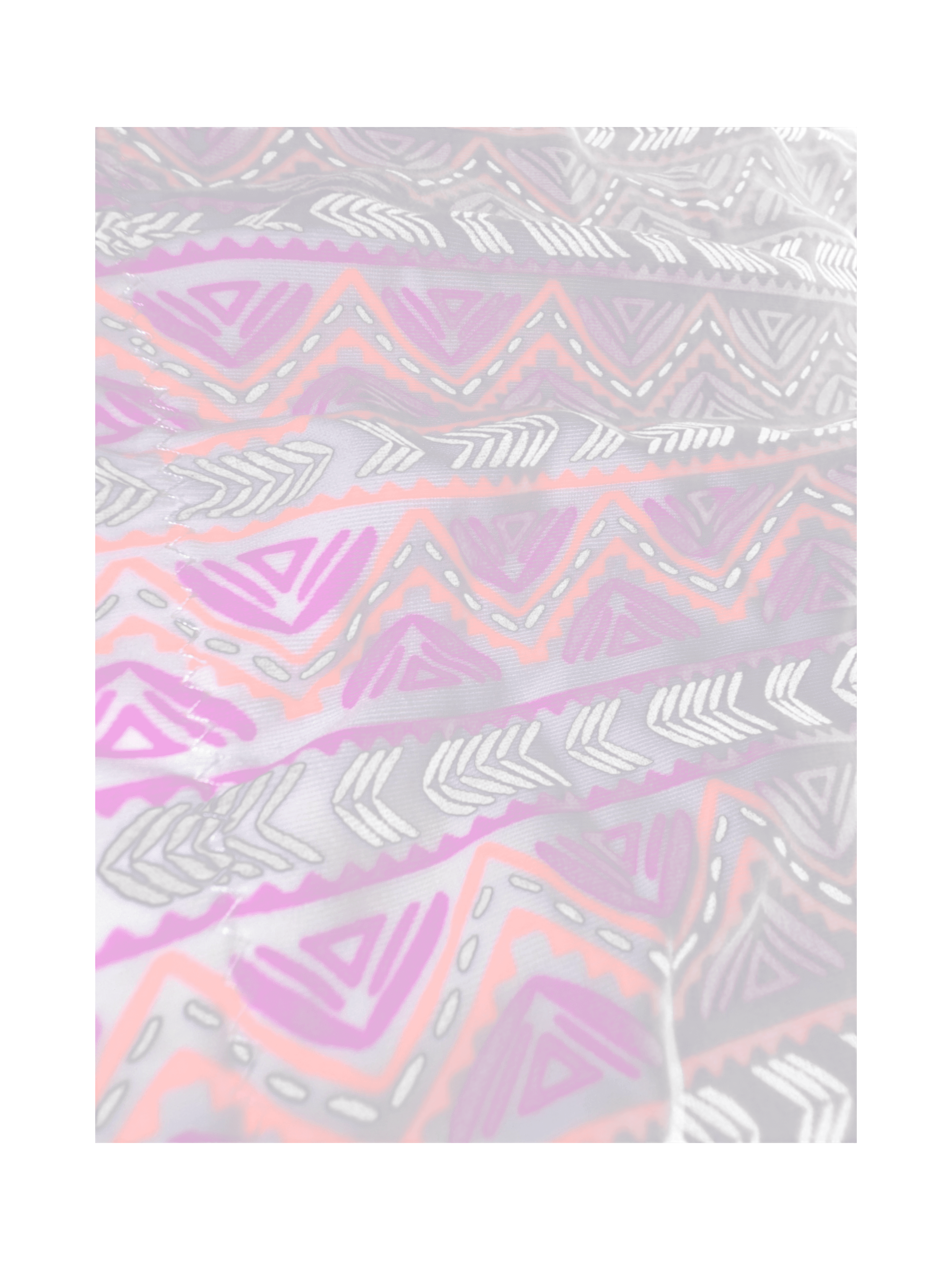Pink Geometric Bikini Set Size xL - Thumbnail 4