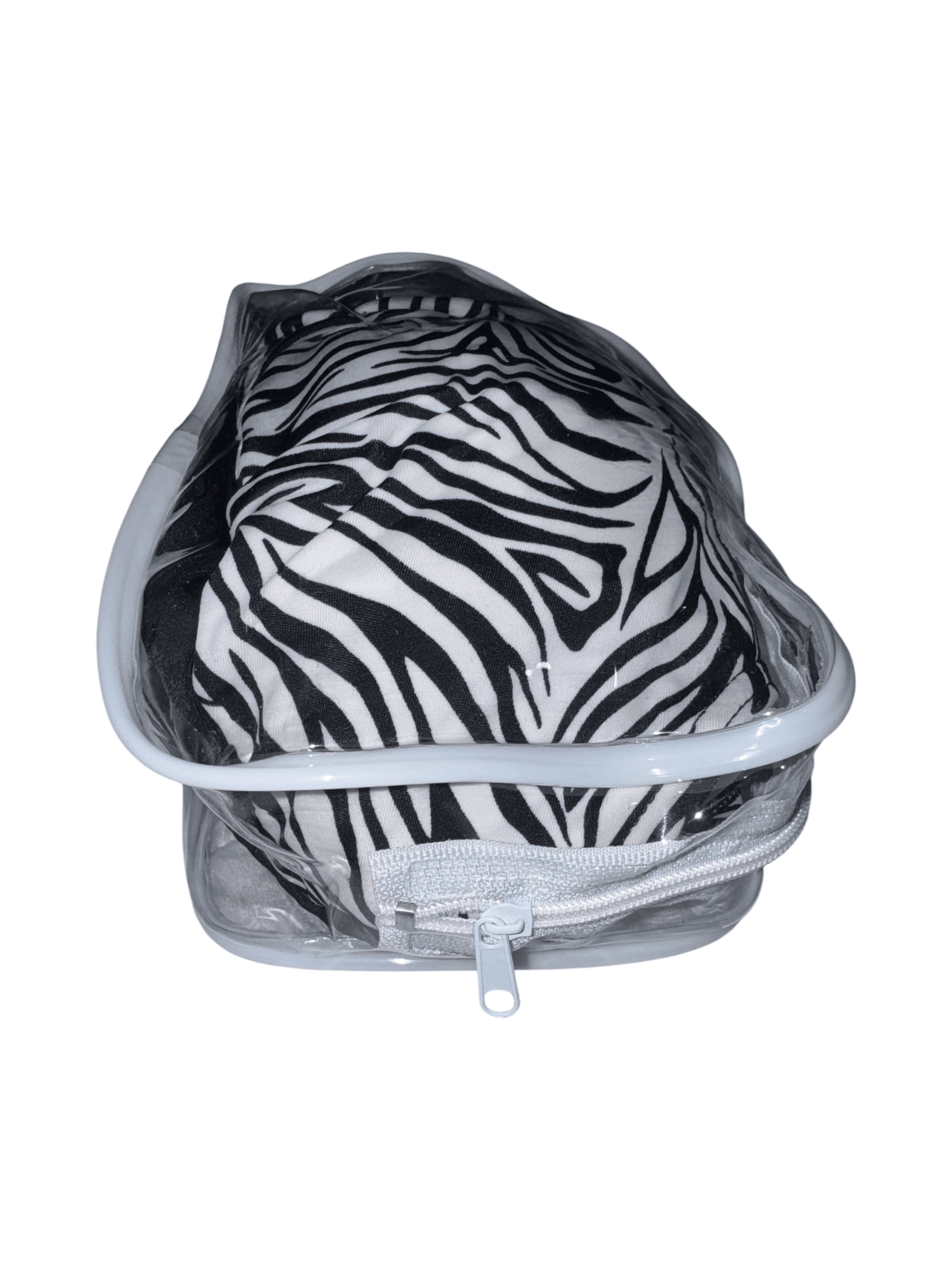 Zebra Print Bikini Top with Padded Cups XL EXTRA Large - Thumbnail 2
