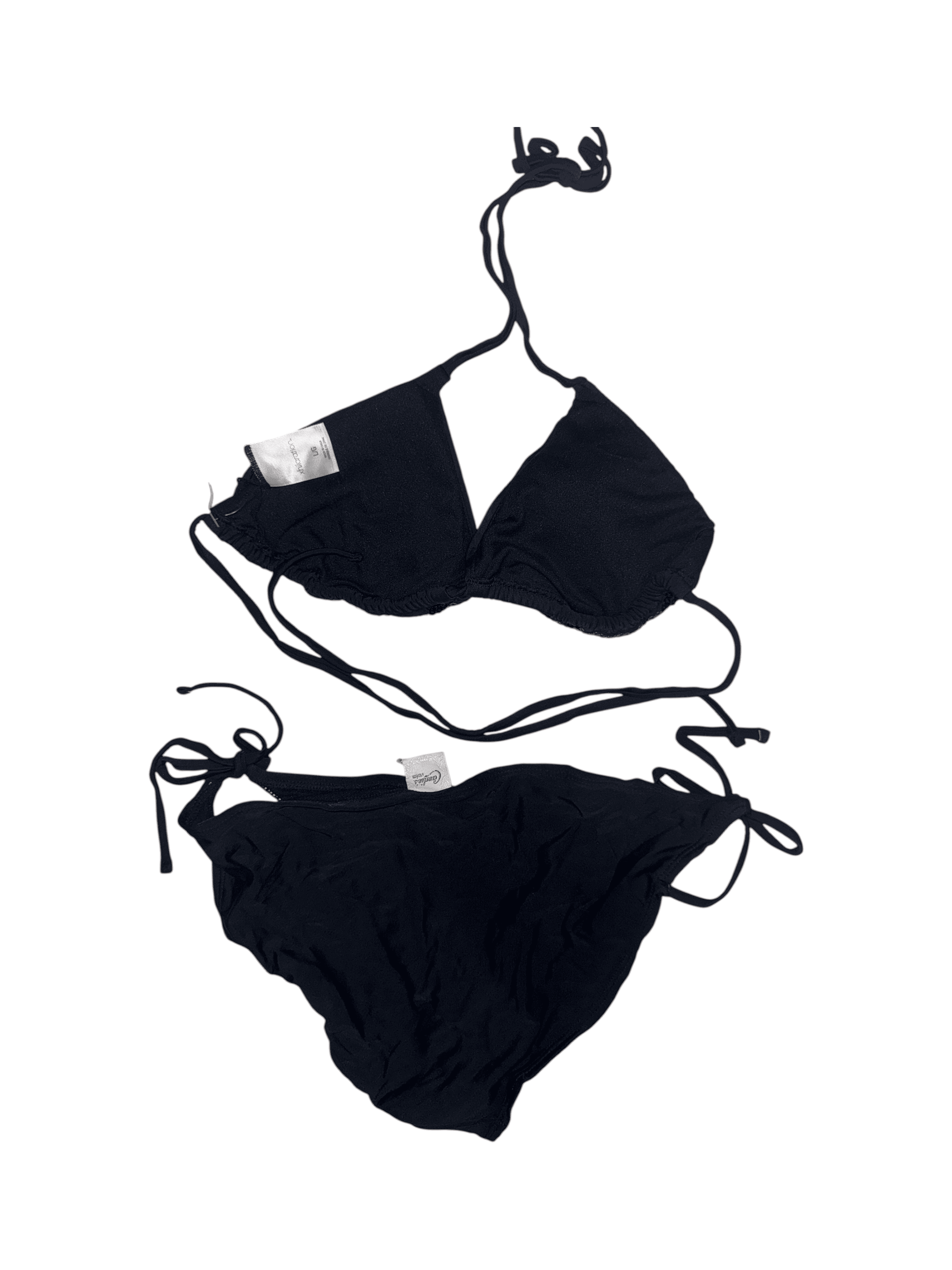 Black Xhilaration Bikini Size L - Thumbnail 4