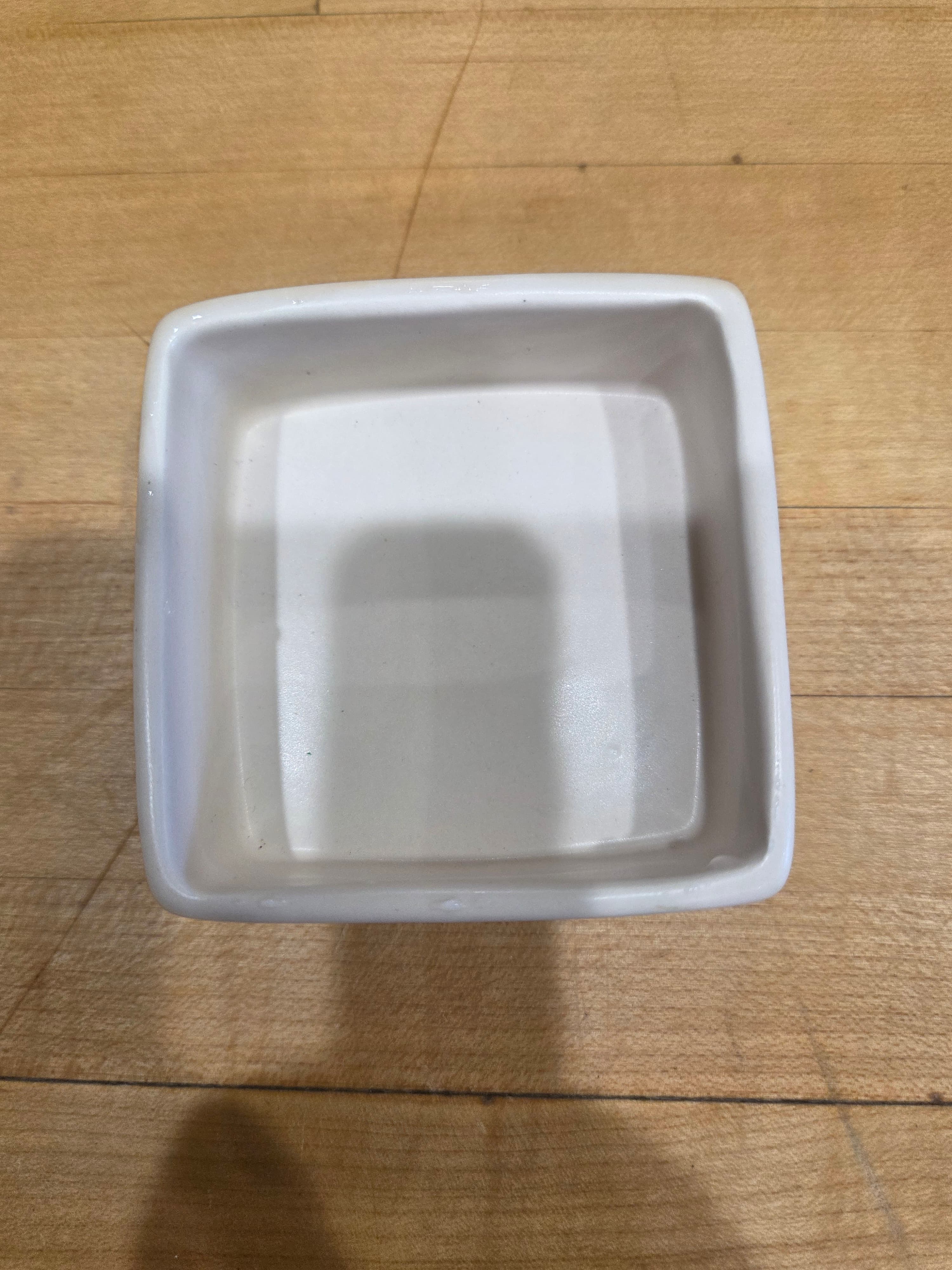 Vintage Hallmark Porcelain Rosary Box Christian Cross Trinket Dish - Thumbnail 4