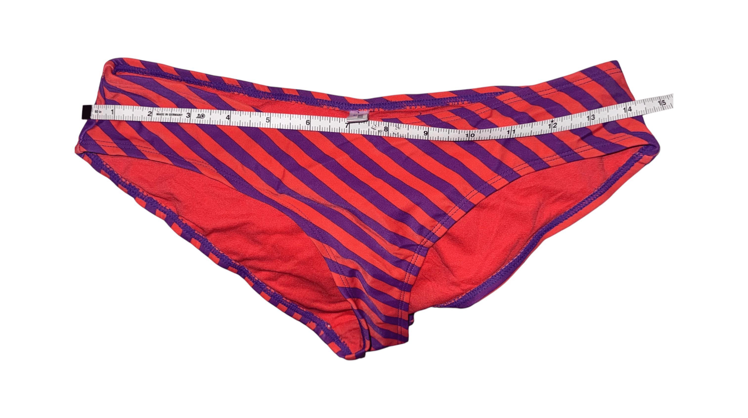 Striped Bikini Set Size 36 Red Purple - Thumbnail 3