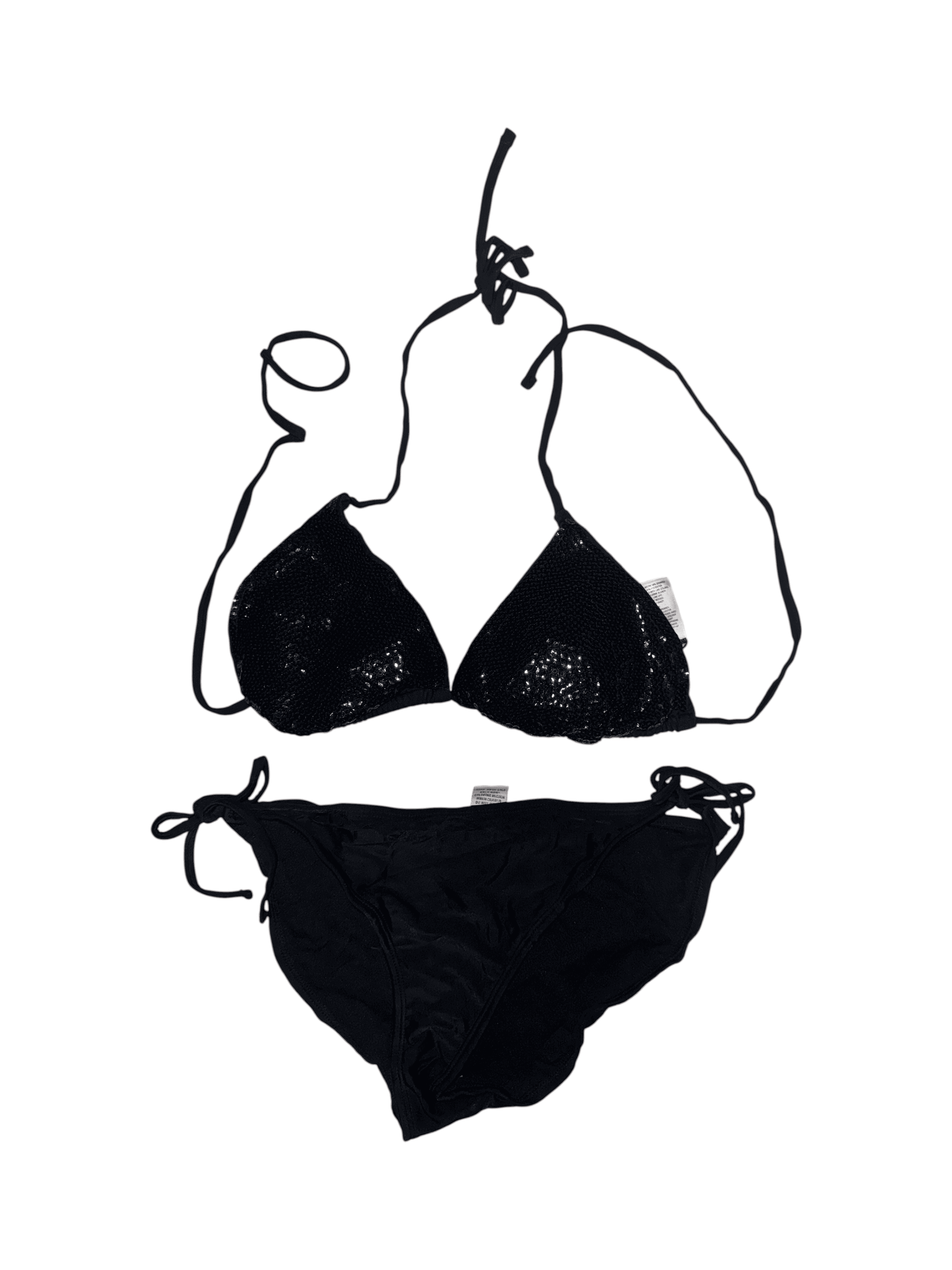 Black Xhilaration Bikini Size L - Thumbnail 7