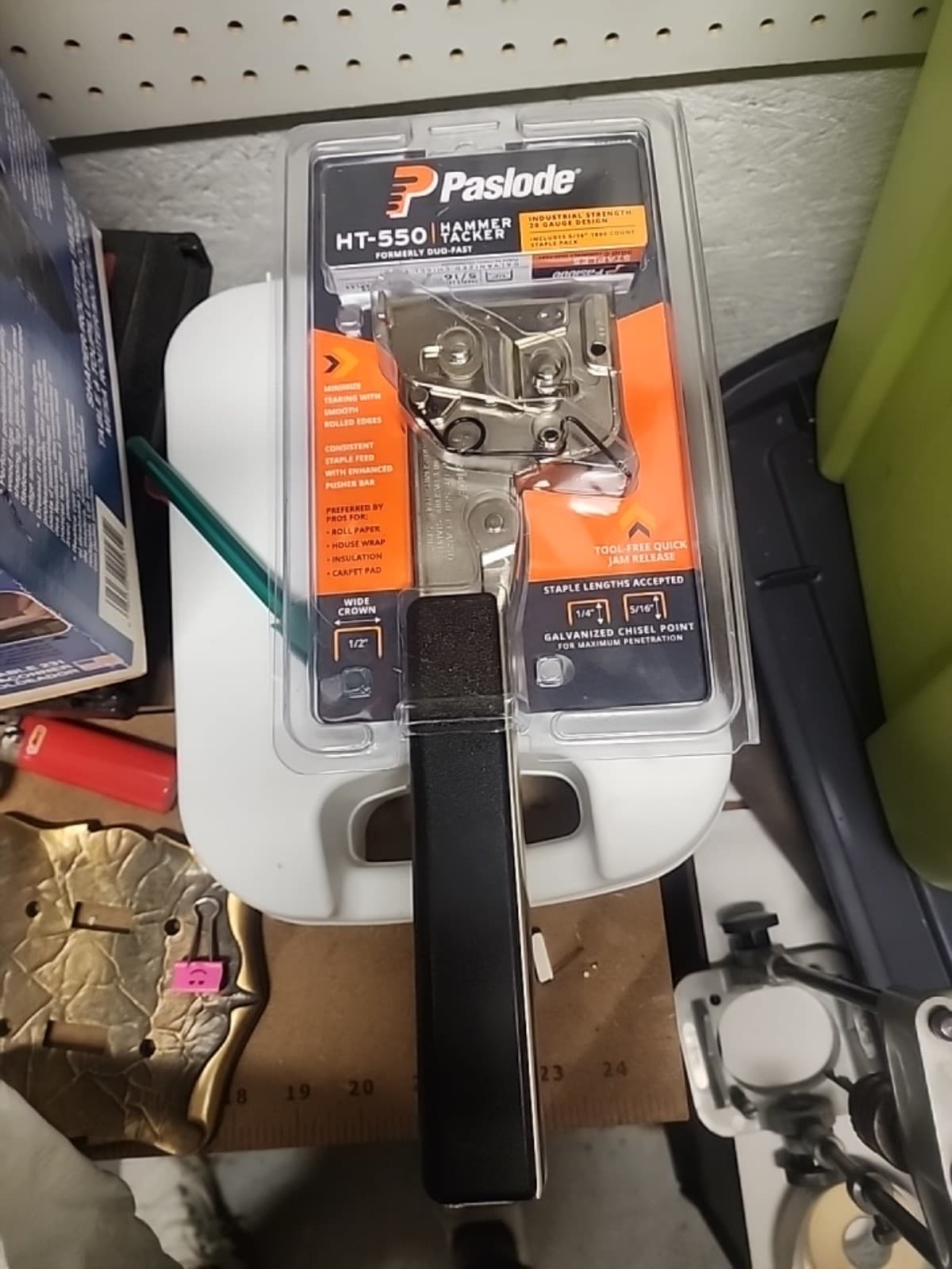 Paslode Heavy-Duty Hammer Tacker HT-550 NEW IN BOX