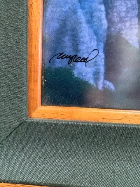 Nu'uanu Pali State Park Hawaii Framed Print Artwork in Koa Wood Frame - Thumbnail 2