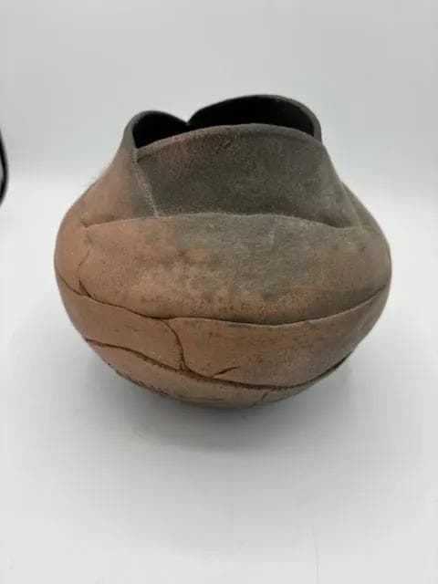 Raku Ceramic Pot By Caroline Kenner - Thumbnail 2