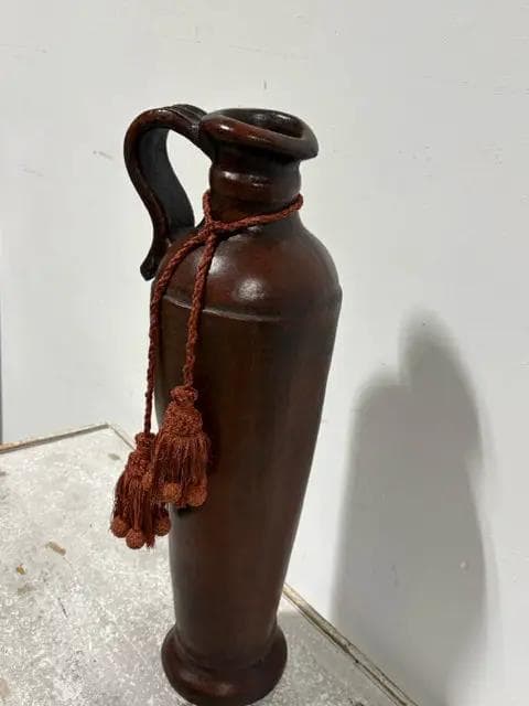 Brown Ceramic Vase - Thumbnail 2