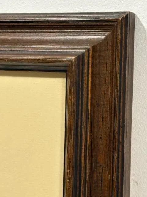 Rabbit in Foliage sign by Robert Carver in Oak Frame - Thumbnail 3