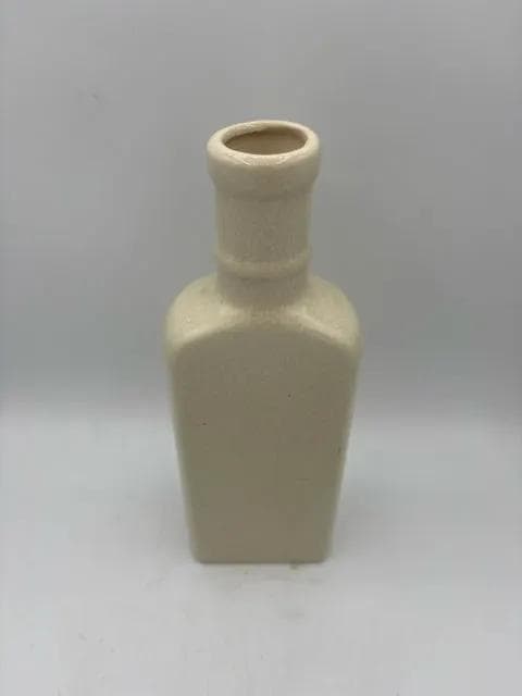 Crackled Ivory Bottle Vase - Thumbnail 2