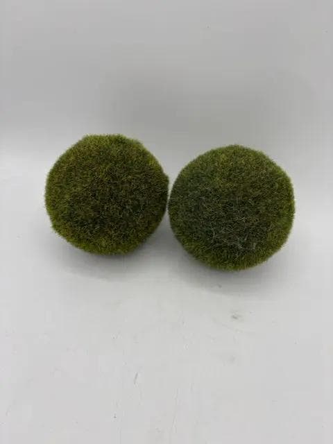 Set of 2 Moss Spheres