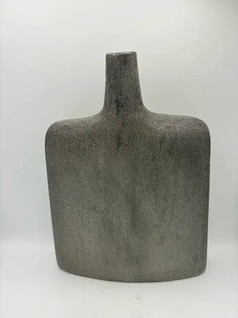 Metallic Bottle Neck Vase