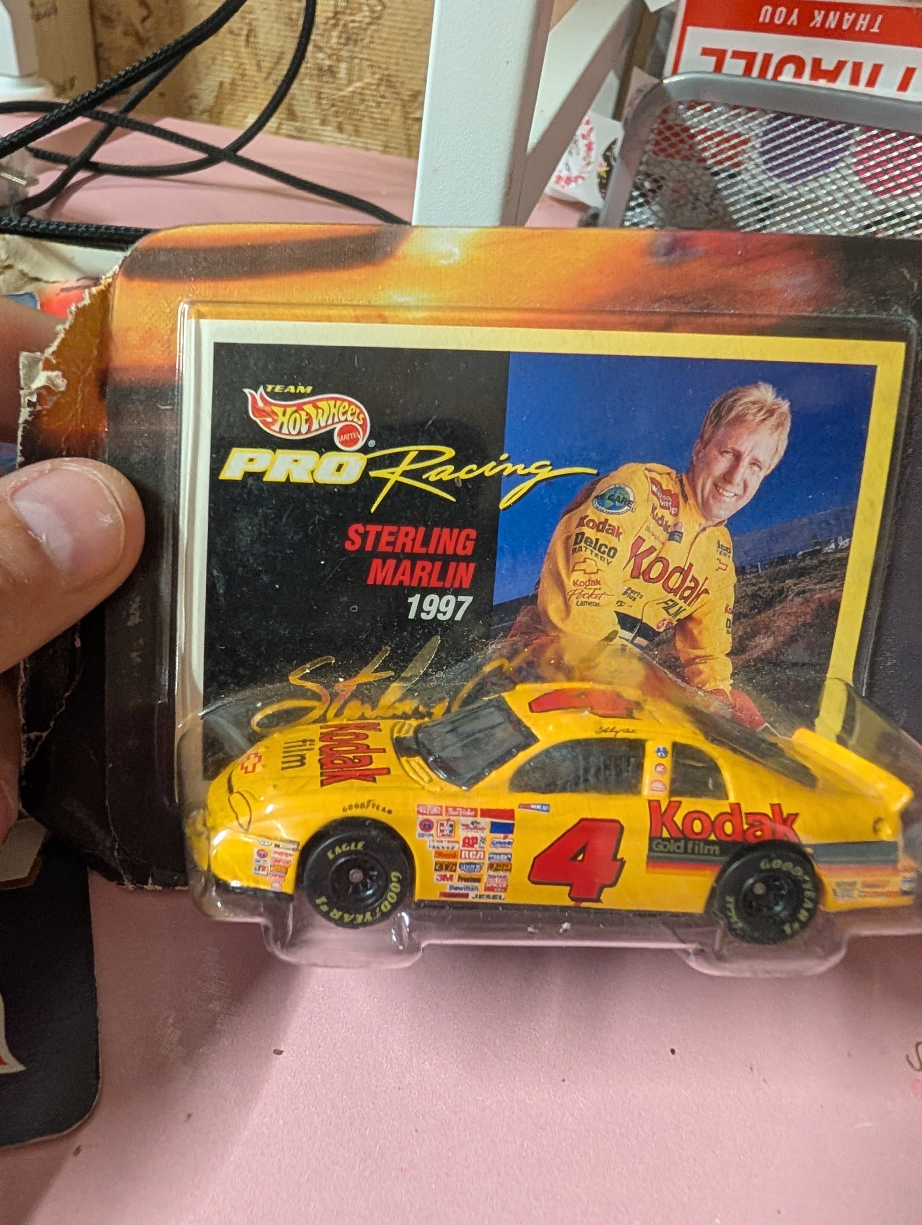 Hot Wheels Pro Racing Sterling Marlin 1997 Diecast Car - Thumbnail 3