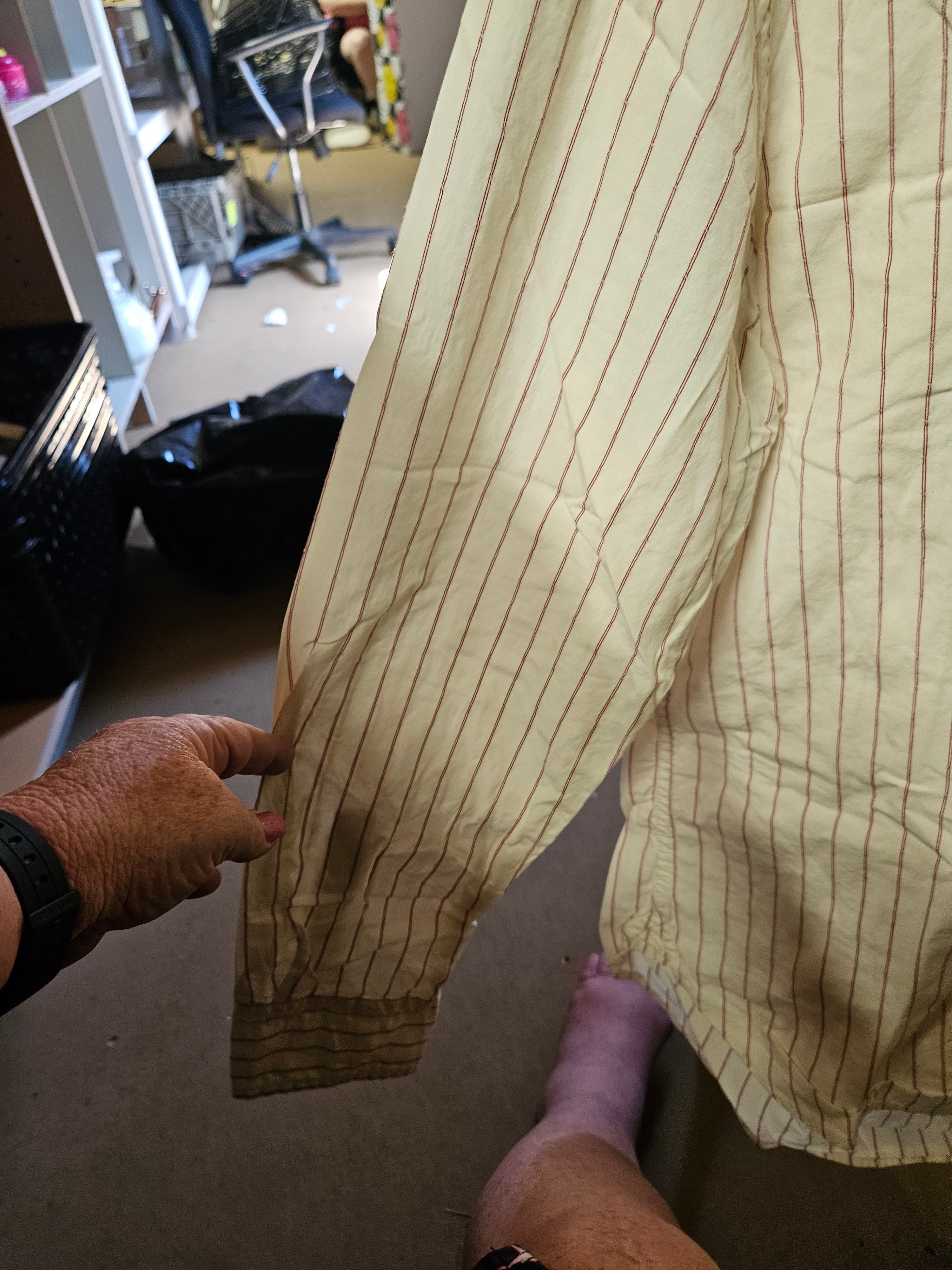 Tommy Hilfiger Custom Fit Striped Shirt L/G - Thumbnail 2