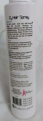Royale Infinity Pro O2 Hair Spray Color Therapy Keratin Organic Argan Oil - Thumbnail 2