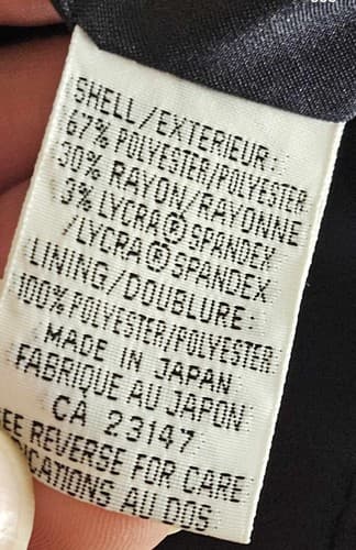 Talbots Women's Size 22w Black Stretch Lined Jacket With Pockets Full Front Zip - Thumbnail 10