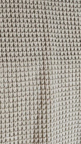 89th & Madison Cardigan Sweater Vest XL Faux Fur Long Beige Knit Vest - Thumbnail 6