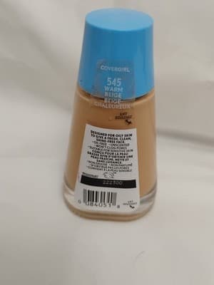 COVERGIRL Clean Matte Makeup Foundation 545 Warm Beige - Thumbnail 2