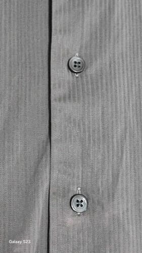 Express 1MX Shirt Mens Small Button Up Long Sleeve Business Casual Dark Gray - Thumbnail 10