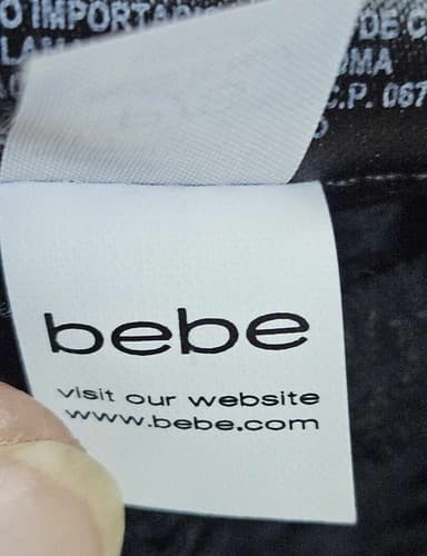 BEBE Women's Black Lace Cocktail Dress Petite Small Sexy Form Fitting Mini Dress - Thumbnail 7
