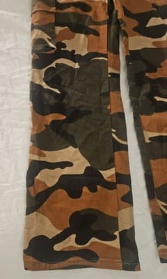 V.I.P. Jeans Women's Size XL Camouflage Overalls Jumpsuit Strapless Romper Denim - Thumbnail 5