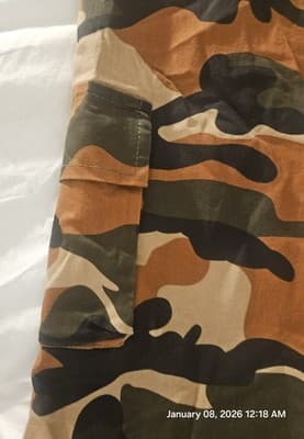V.I.P. Jeans Women's Size XL Camouflage Overalls Jumpsuit Strapless Romper Denim - Thumbnail 2