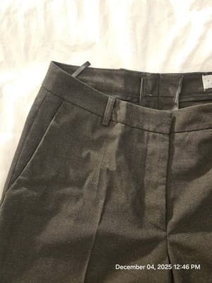 Hennes Collection Women's Slacks Wide Legged Size 36 Brown Polyester Dress Pants - Thumbnail 2