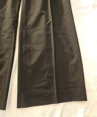 Hennes Collection Women's Slacks Wide Legged Size 36 Brown Polyester Dress Pants - Thumbnail 5