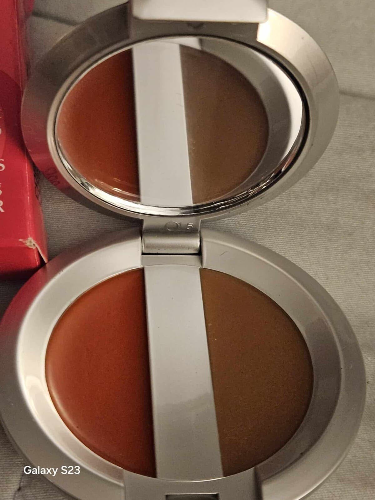 Mary Kay MK Signature Bronzing Lip Gloss Duo Coral Bronze 000143 2 Shades NIB - Thumbnail 2