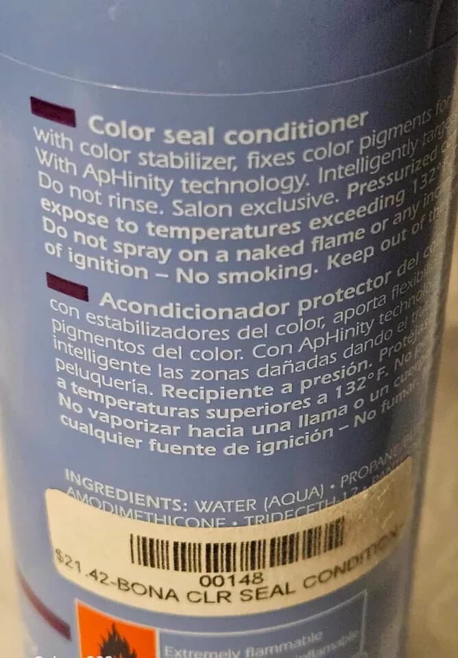 Schwarzkopf Bonacure Color Seal Conditioner 5.1 fl oz New Can For Hair - Thumbnail 6