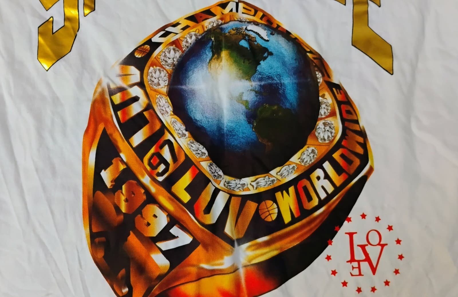 RSRV Certified Reserve T-Shirt Men's Medium White Hustle Graphic Shirt NWT - Thumbnail 5