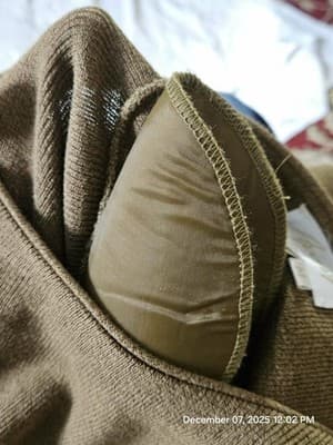 apart dark Brown And White cotton knit sweater sz M - Thumbnail 18