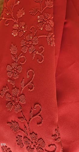 Formal Dress by Debut Size 5 Red Sequin Halter Strap Prom Wedding Dance Gala - Thumbnail 14