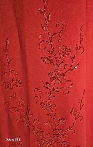 Formal Dress by Debut Size 5 Red Sequin Halter Strap Prom Wedding Dance Gala - Thumbnail 9