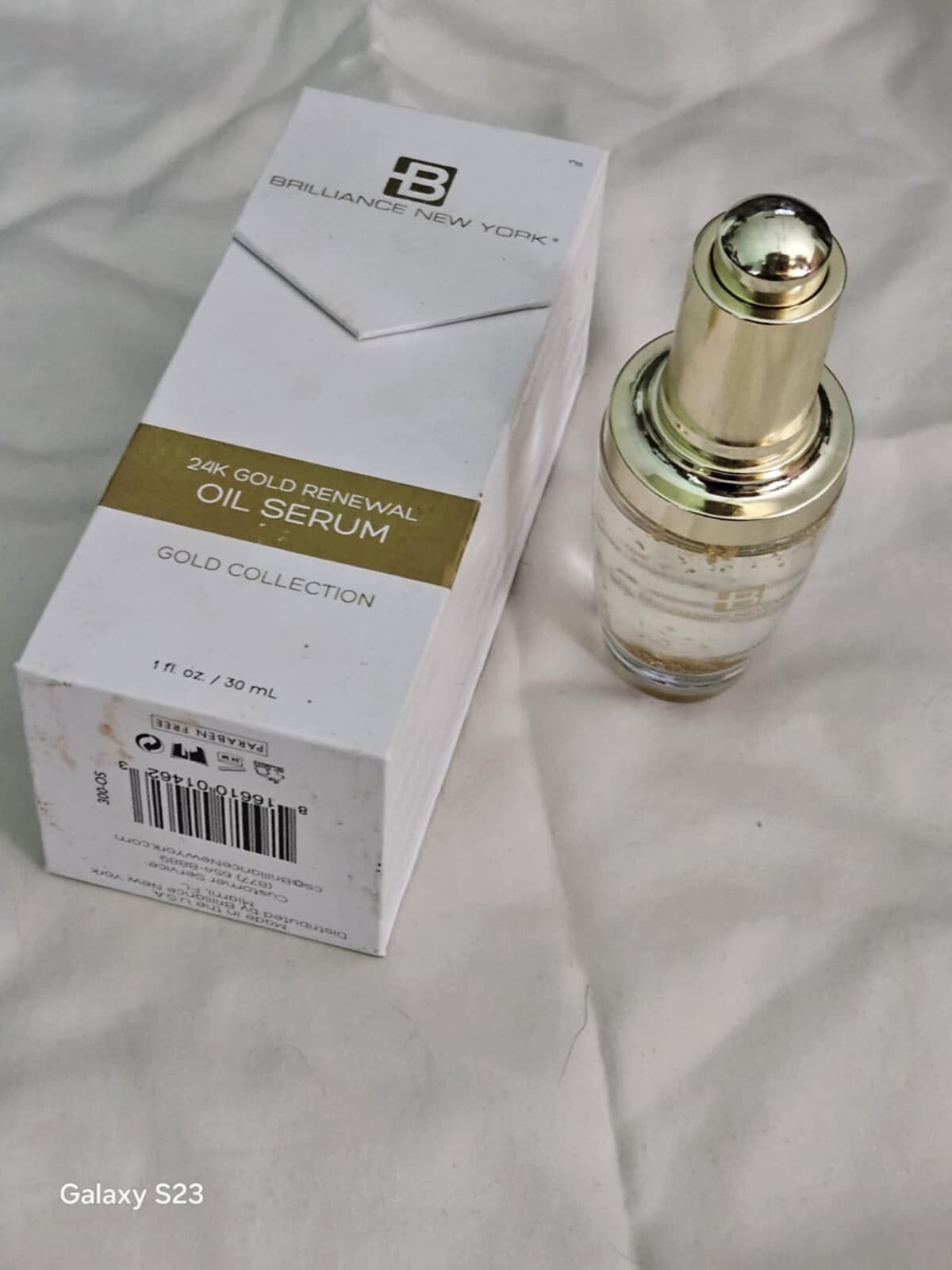 Brilliance New York 24K Gold Collection Renewal OIL SERUM 1Fl.Oz Hydrate - Thumbnail 4