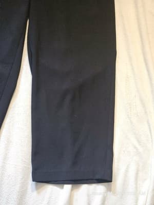 Calvin Klein Women's Capri Pants Size 4 Black Straight Leg Zipper Pockets Slacks - Thumbnail 4