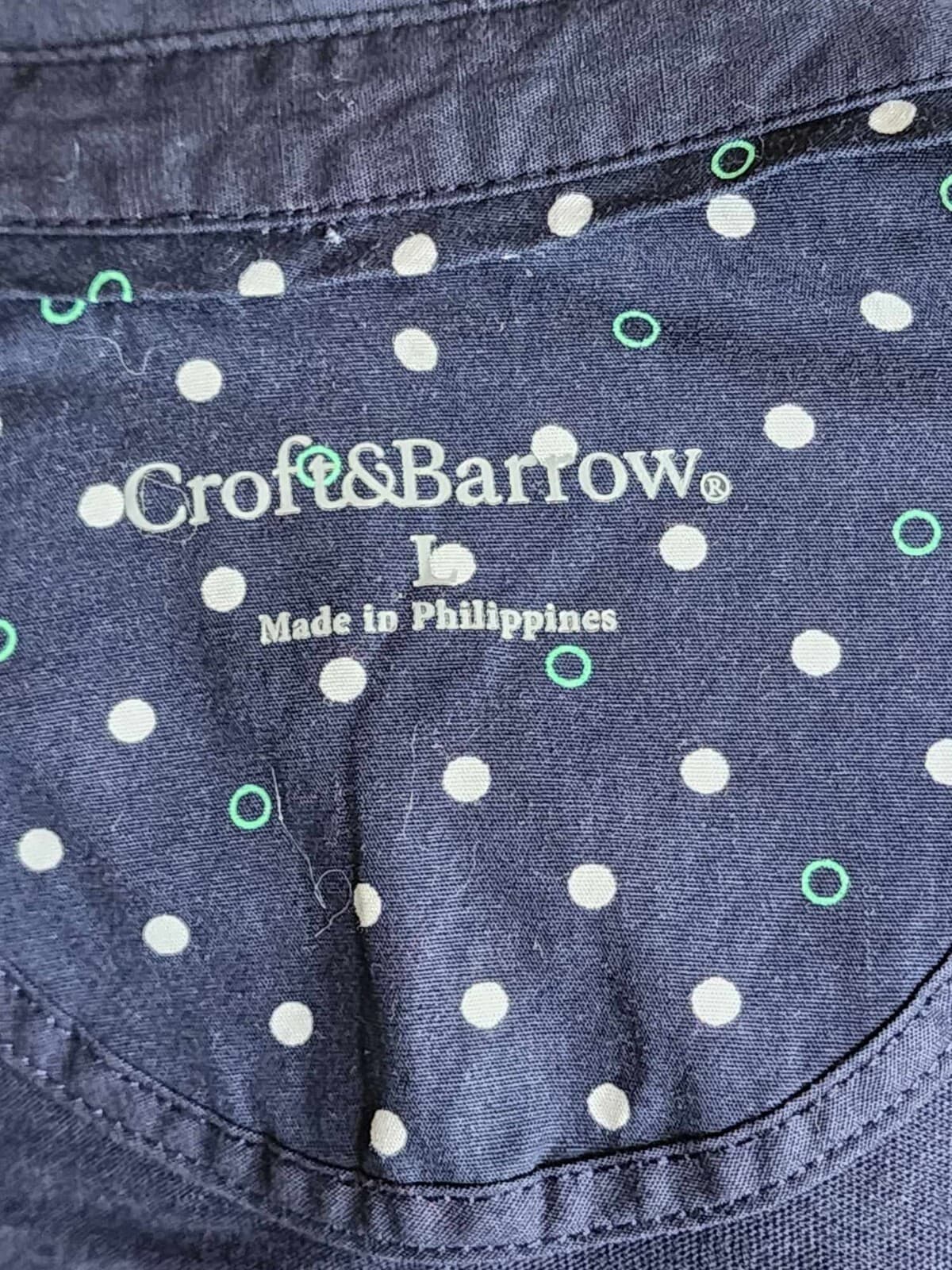 Croft&Barrow Women's Casual Long Sleeve Shirt Top Front Pocket Size L Blue - Thumbnail 9
