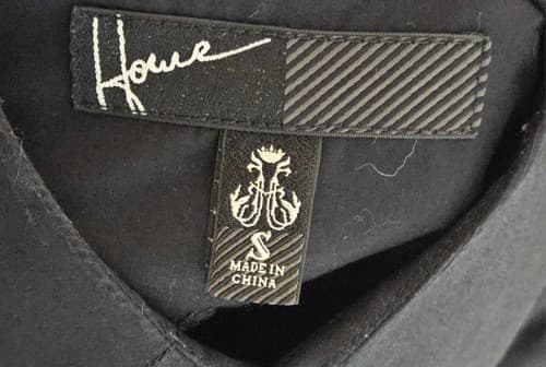 Howe Men's Embroidered Shirt Small Black Western Style Button Down Floral - Thumbnail 10