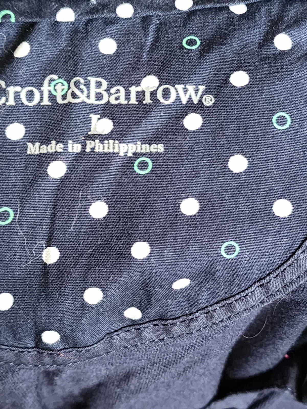 Croft&Barrow Women's Casual Long Sleeve Shirt Top Front Pocket Size L Blue - Thumbnail 10