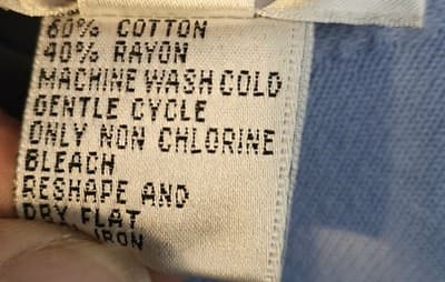 Talbots Petite Women's Blue V Neck Sweater Size 3X NWOT Cotton Rayon Shirt - Thumbnail 8