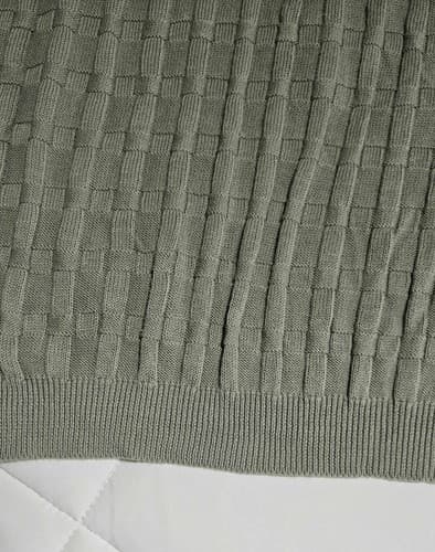 Arrow USA 1851 Mens Beige Sweater Vest Large Knot Top - Thumbnail 3