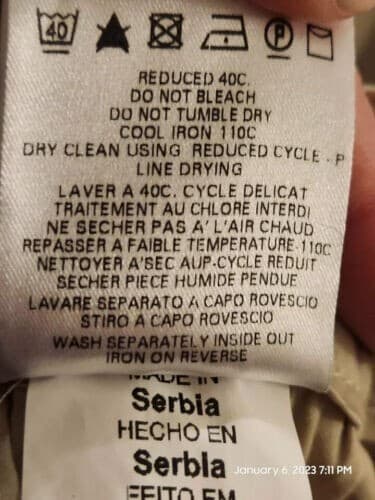 NWT Love Moschino Women's Khaki Designers Mini Skirt Us Size 12 Buttons Lace - Thumbnail 8