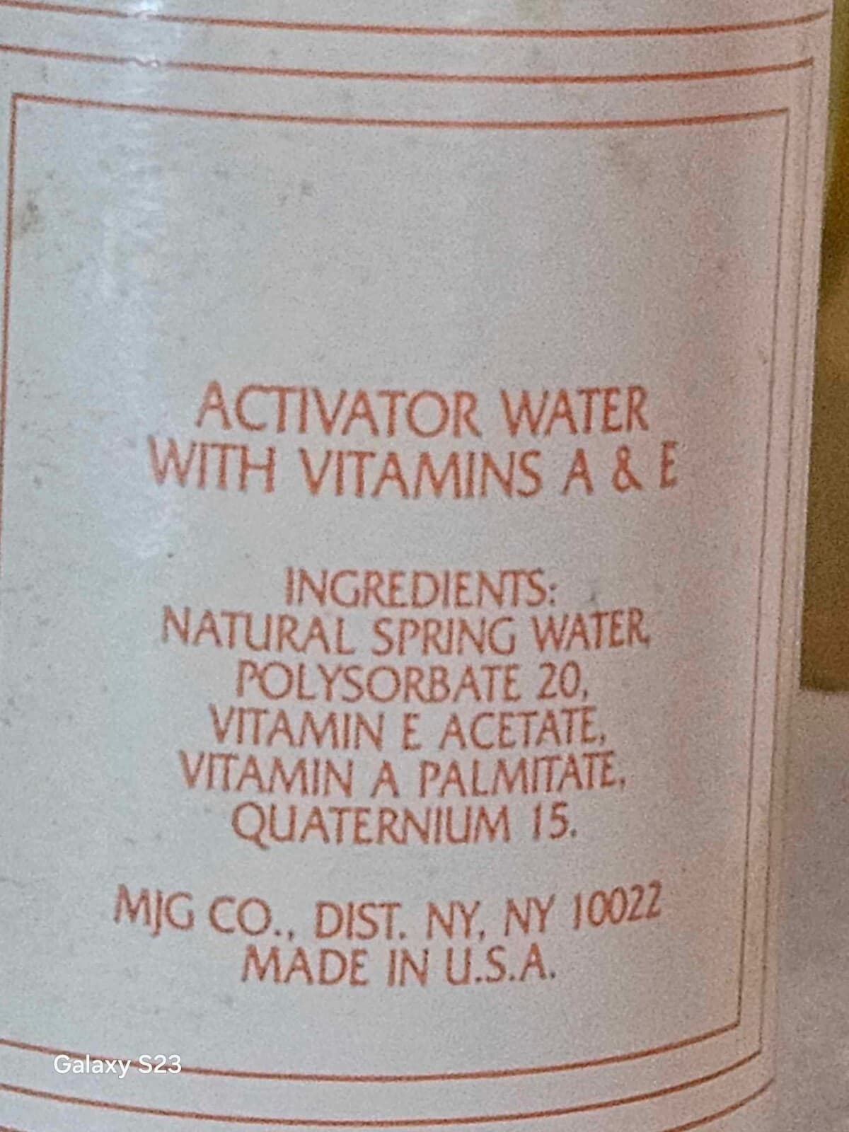 Perfect C Activator Water with Vitamins A&E Marilyn Miglin 2 Oz Fl - Thumbnail 2