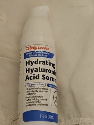 Hydrating Hyaluronic Acid Serum 1 fl oz Non-Comedogenic Fragrance Free - Thumbnail 2