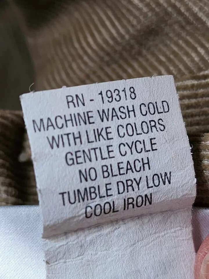 G.W Division Of Graff Corduroy Men Jacket Blazer Collared Front Pocket Large - Thumbnail 8