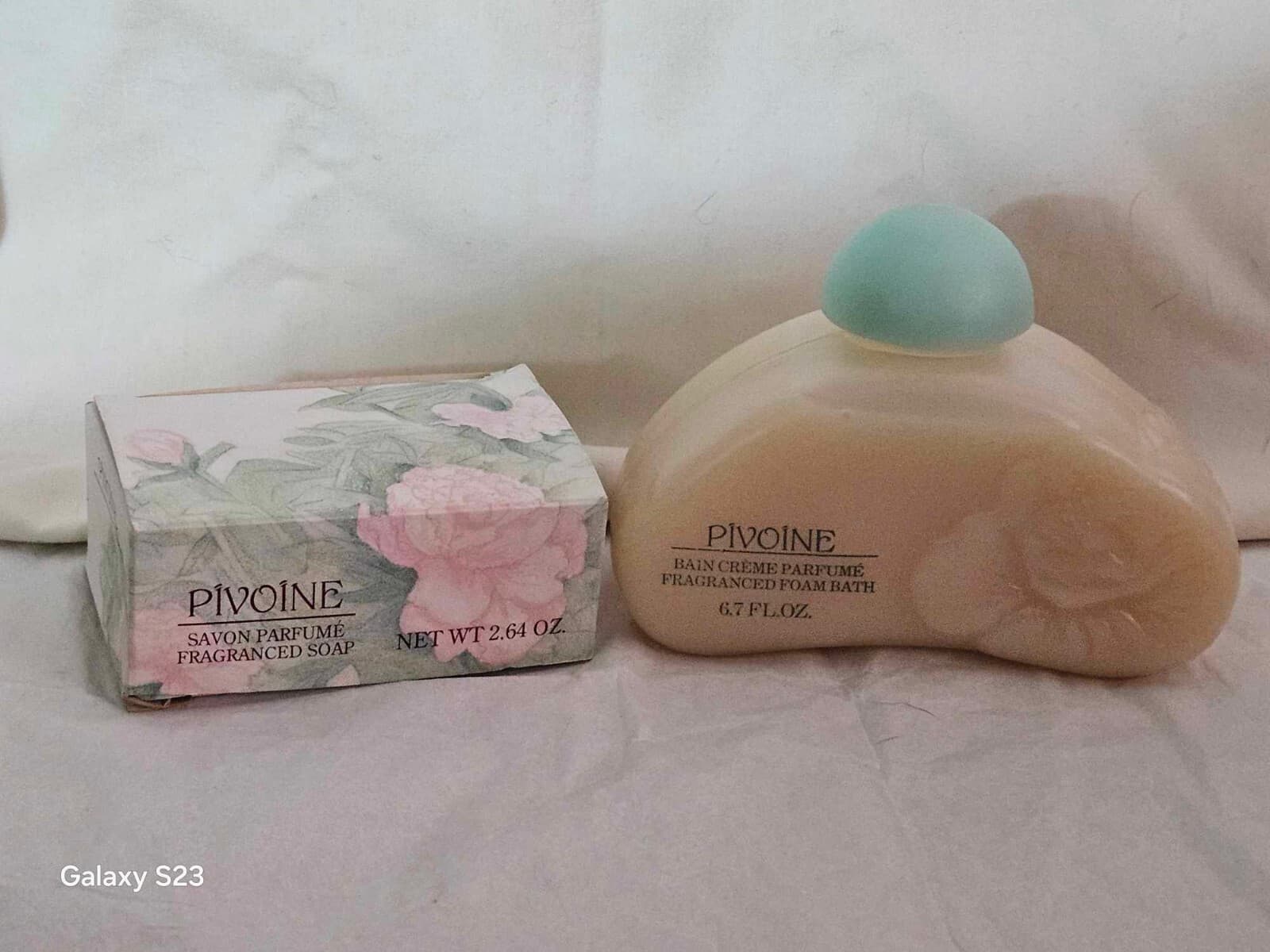 Yves Rocher PIVOINE Women's Fragranced Foam Bath 6.7 oz. Body Soap 2.65 Oz Rare - Thumbnail 6