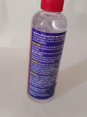 Salon Pro 30 Sec Super Hair Bond Remover Oil CLEAR PROFESSIONAL SPEED 4 Fl. Oz. - Thumbnail 4