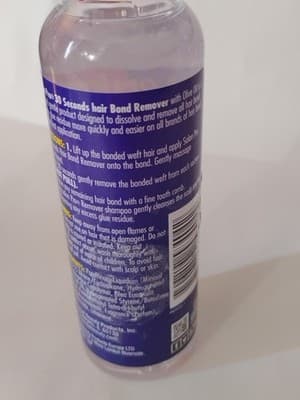 Salon Pro 30 Sec Super Hair Bond Remover Oil CLEAR PROFESSIONAL SPEED 4 Fl. Oz. - Thumbnail 5
