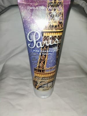 BATH & BODY WORKS PARIS PINK CHAMPAGNE TULIPS ULTRA SHEA CREAM Body LOTION 8 OZ